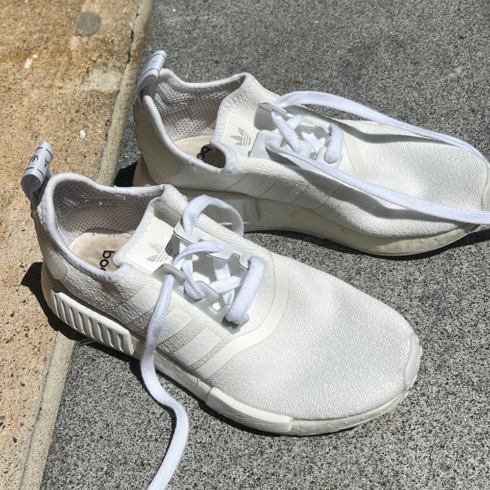 White Adidas NMD